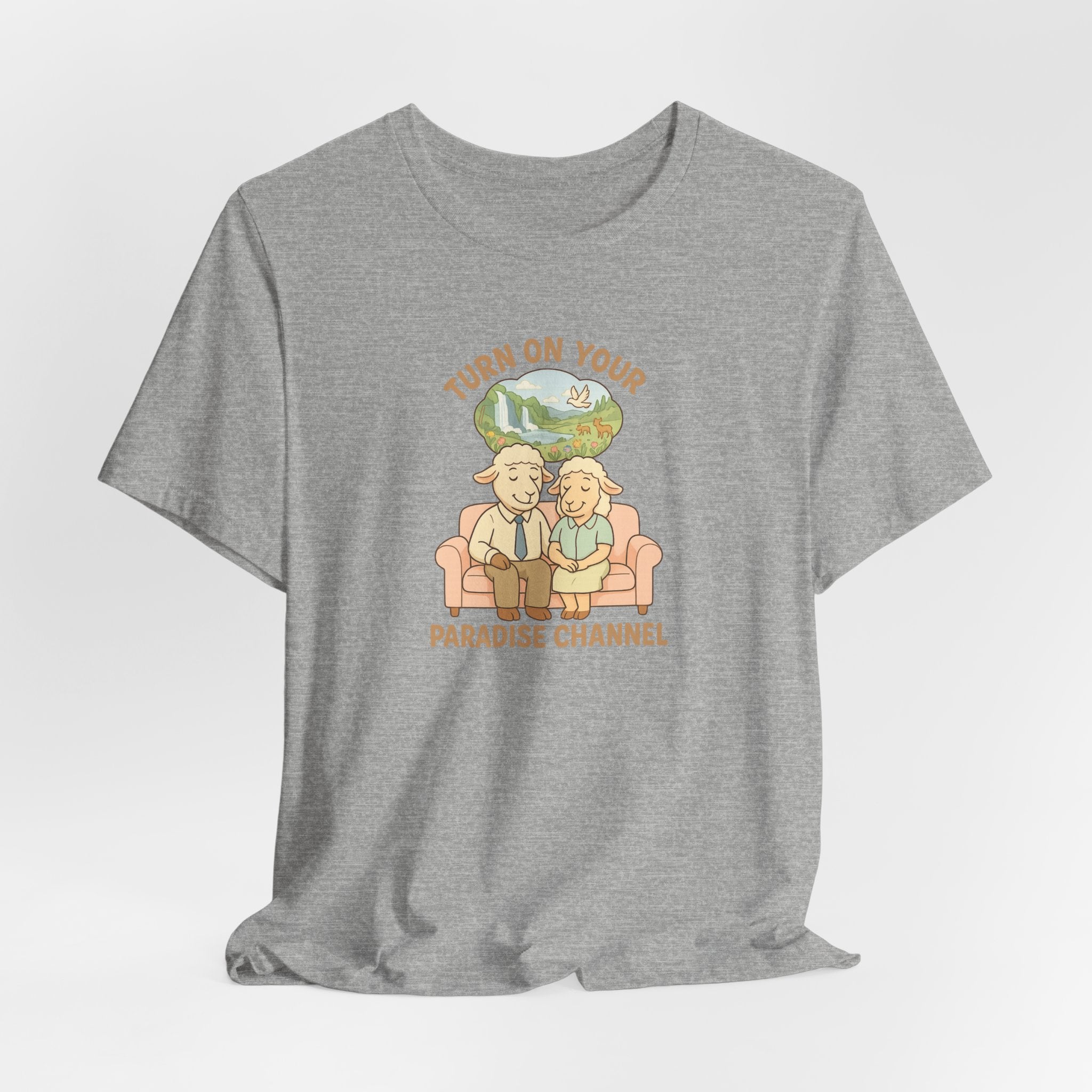 Turn On Your Paradise Channel – Graphic T-Shirt