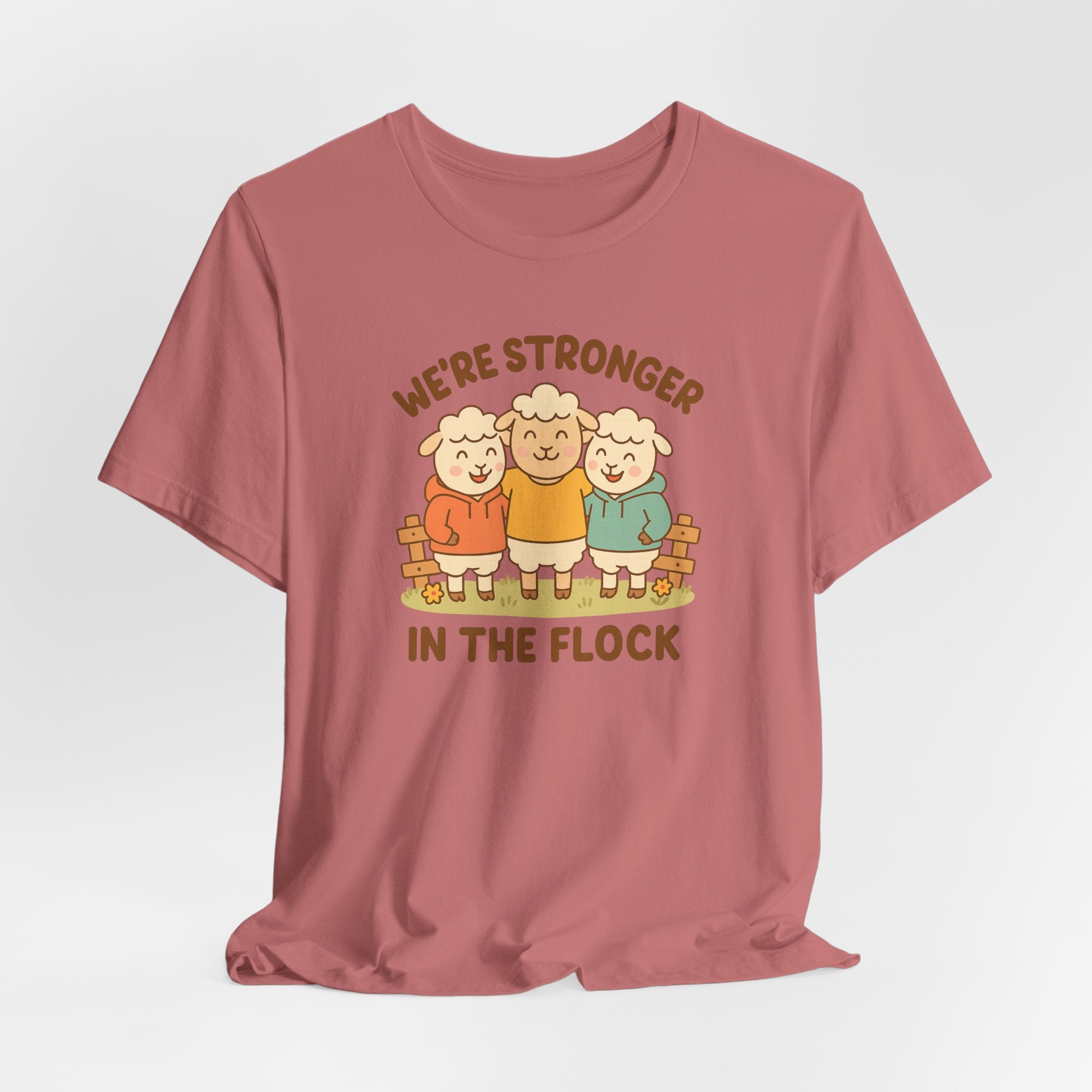 We’re Stronger in the Flock – Graphic T-Shirt