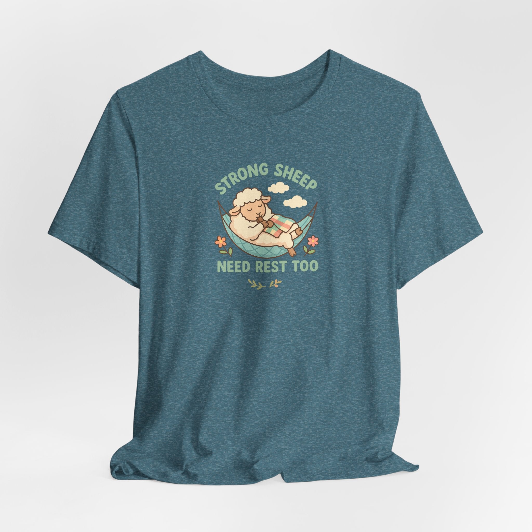 Strong Sheep Need Rest Too – Graphic T-Shirt