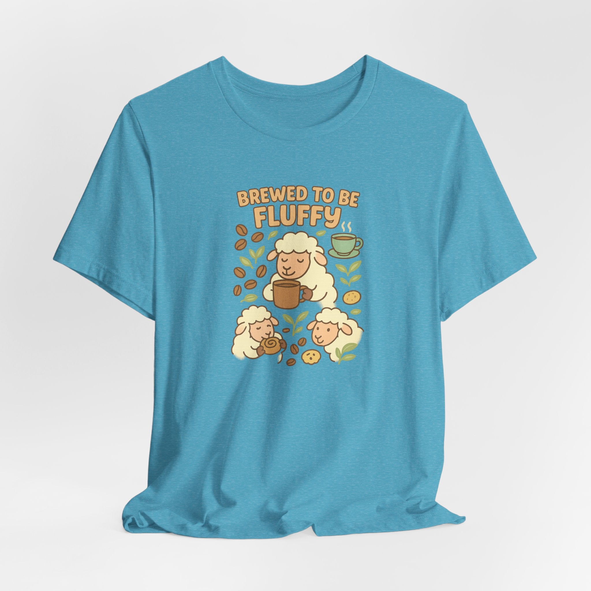 Brewed to Be Fluffy – Graphic T-Shirt