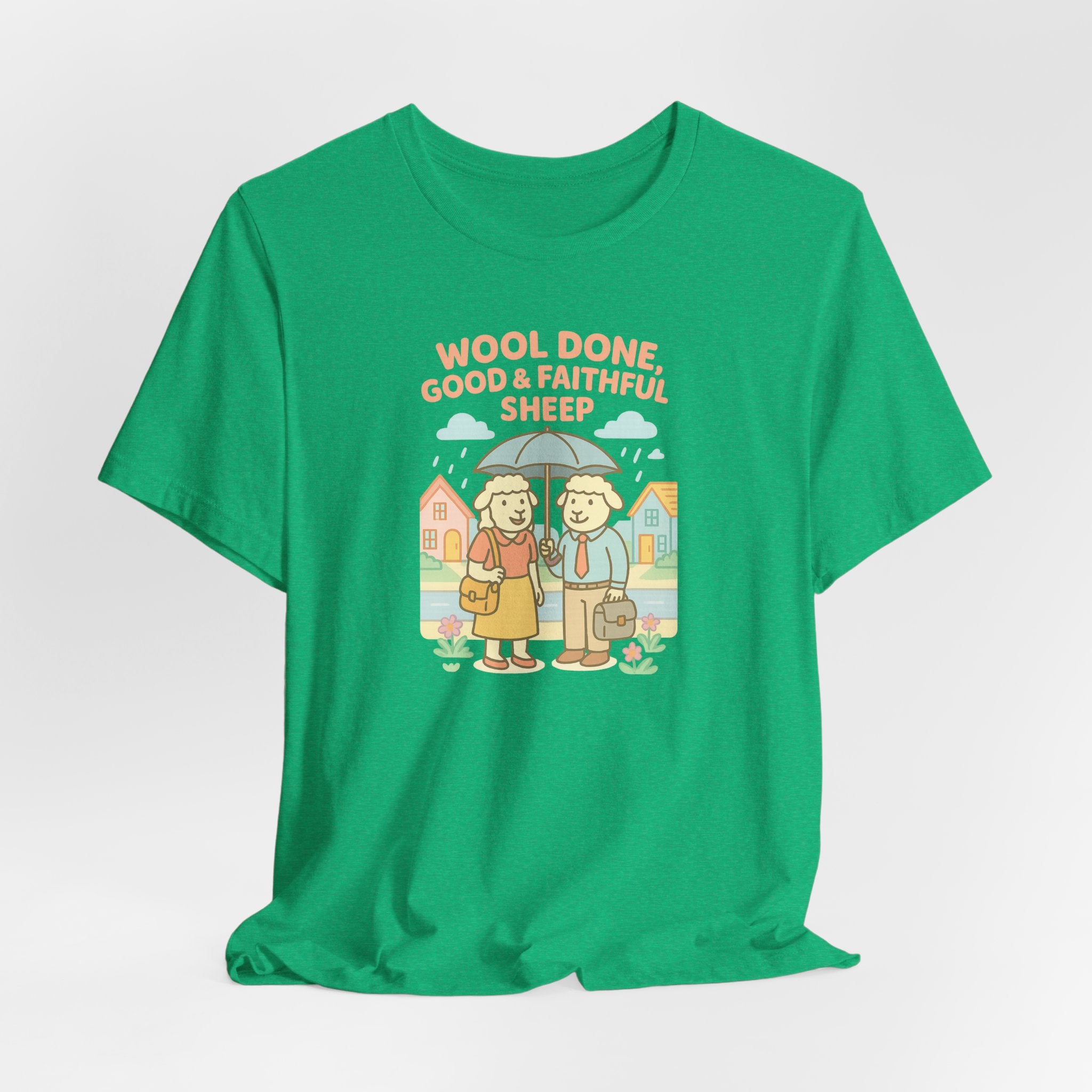 Wool Done, Good & Faithful Sheep – Graphic T-Shirt
