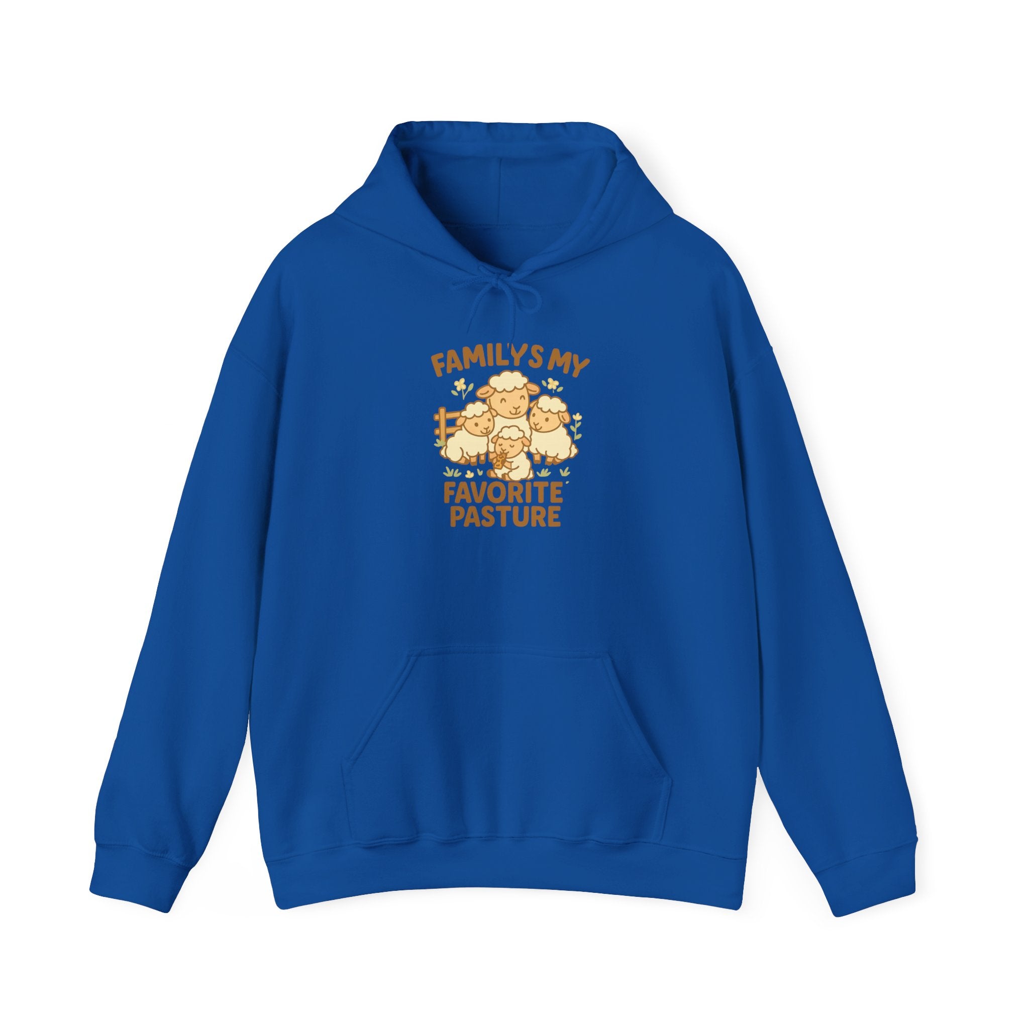 Family Is My Favorite Pasture – Graphic Hoodie