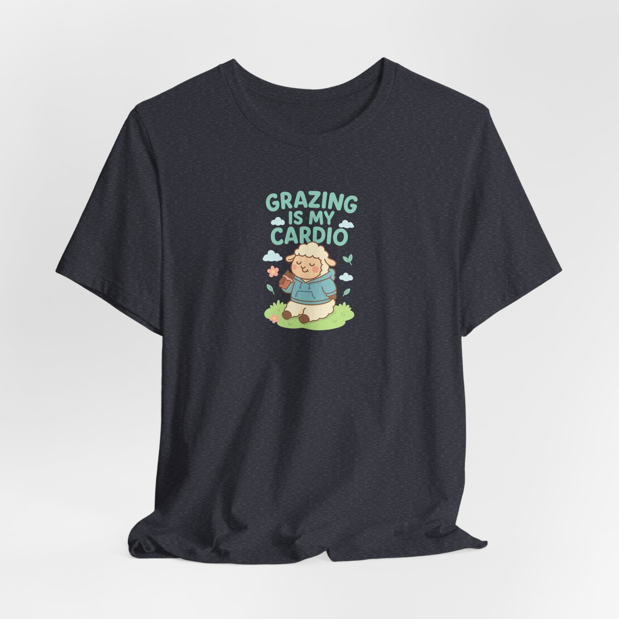 Grazing Is My Cardio – Graphic T-Shirt