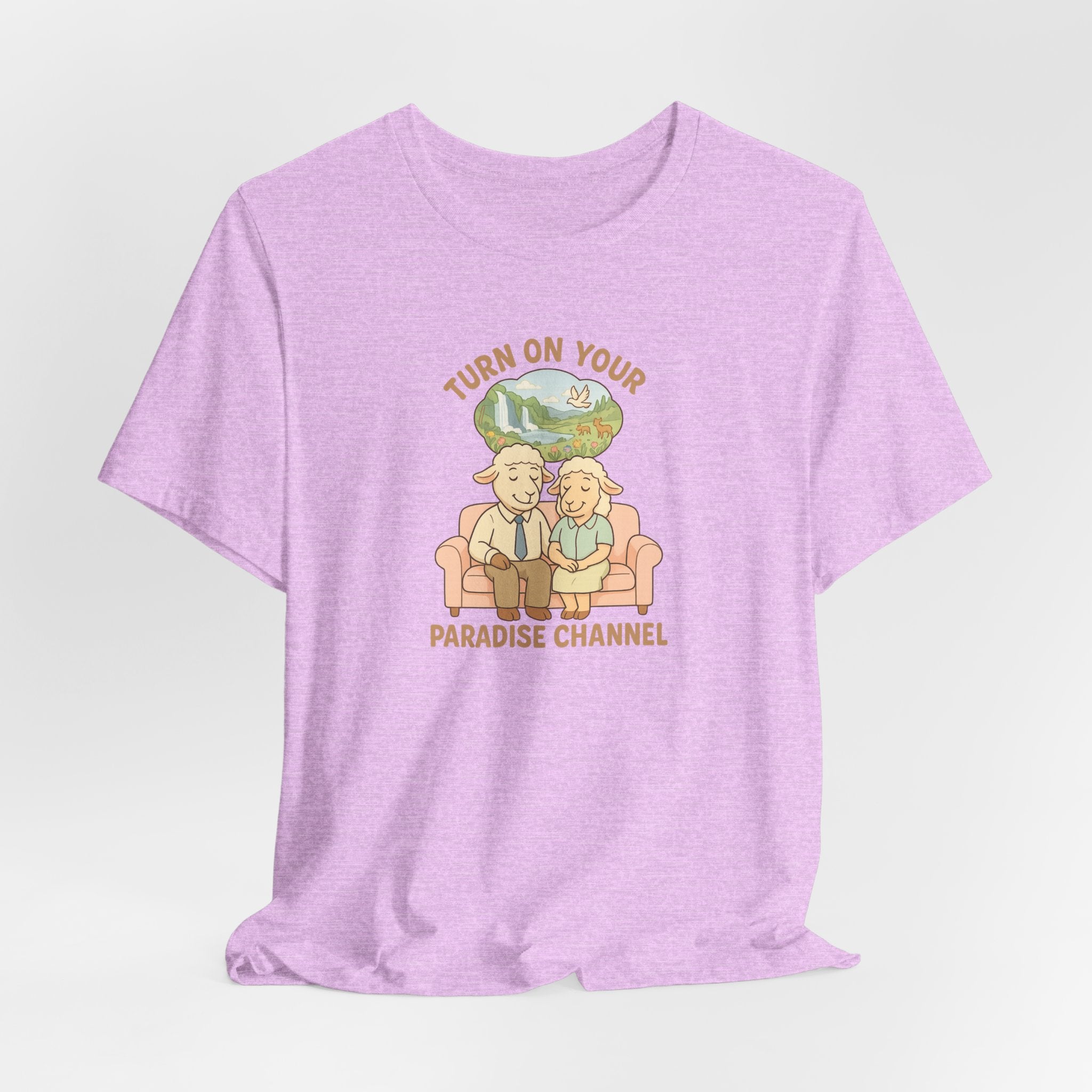 Turn On Your Paradise Channel – Graphic T-Shirt