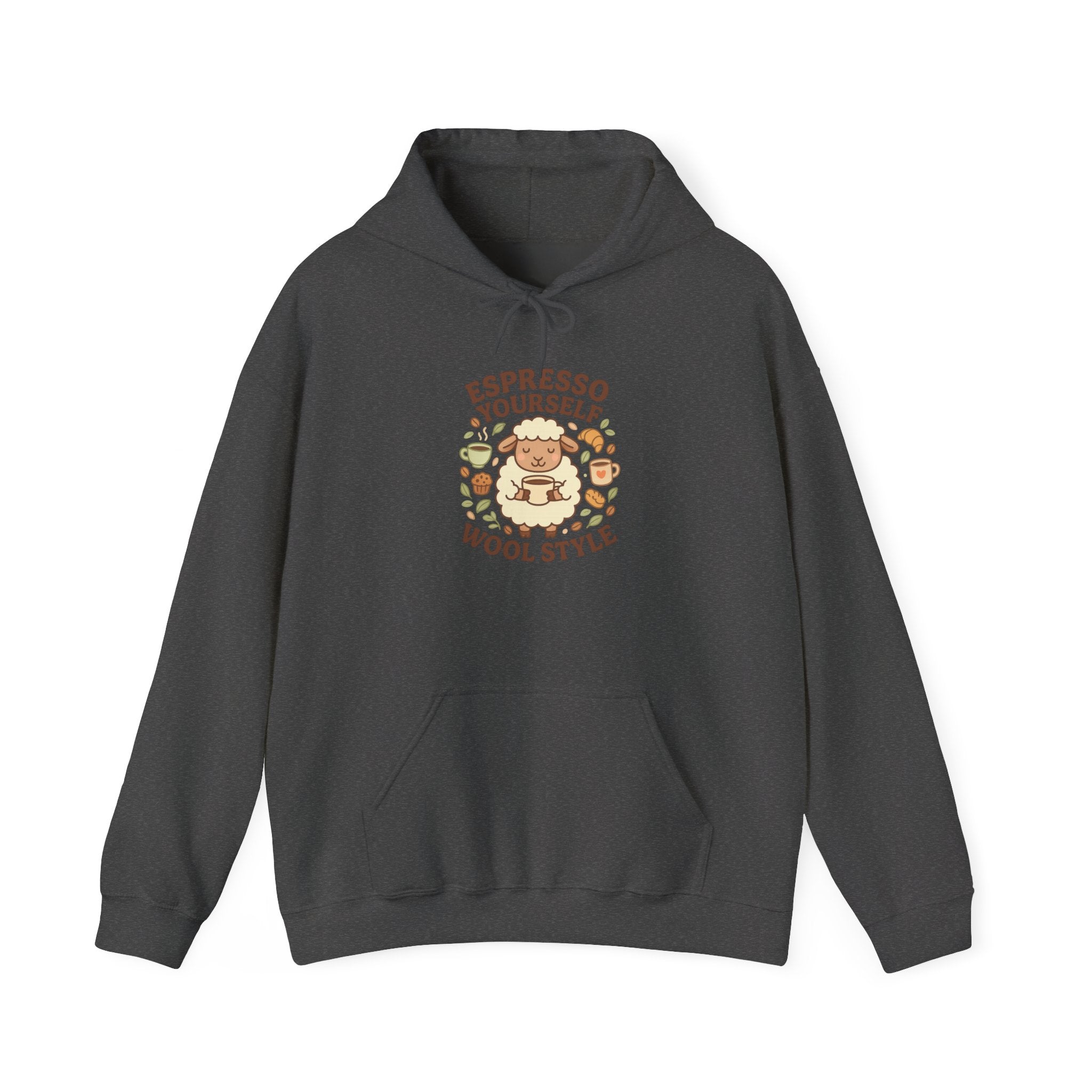 Espresso Yourself, Wool Style – Graphic Hoodie