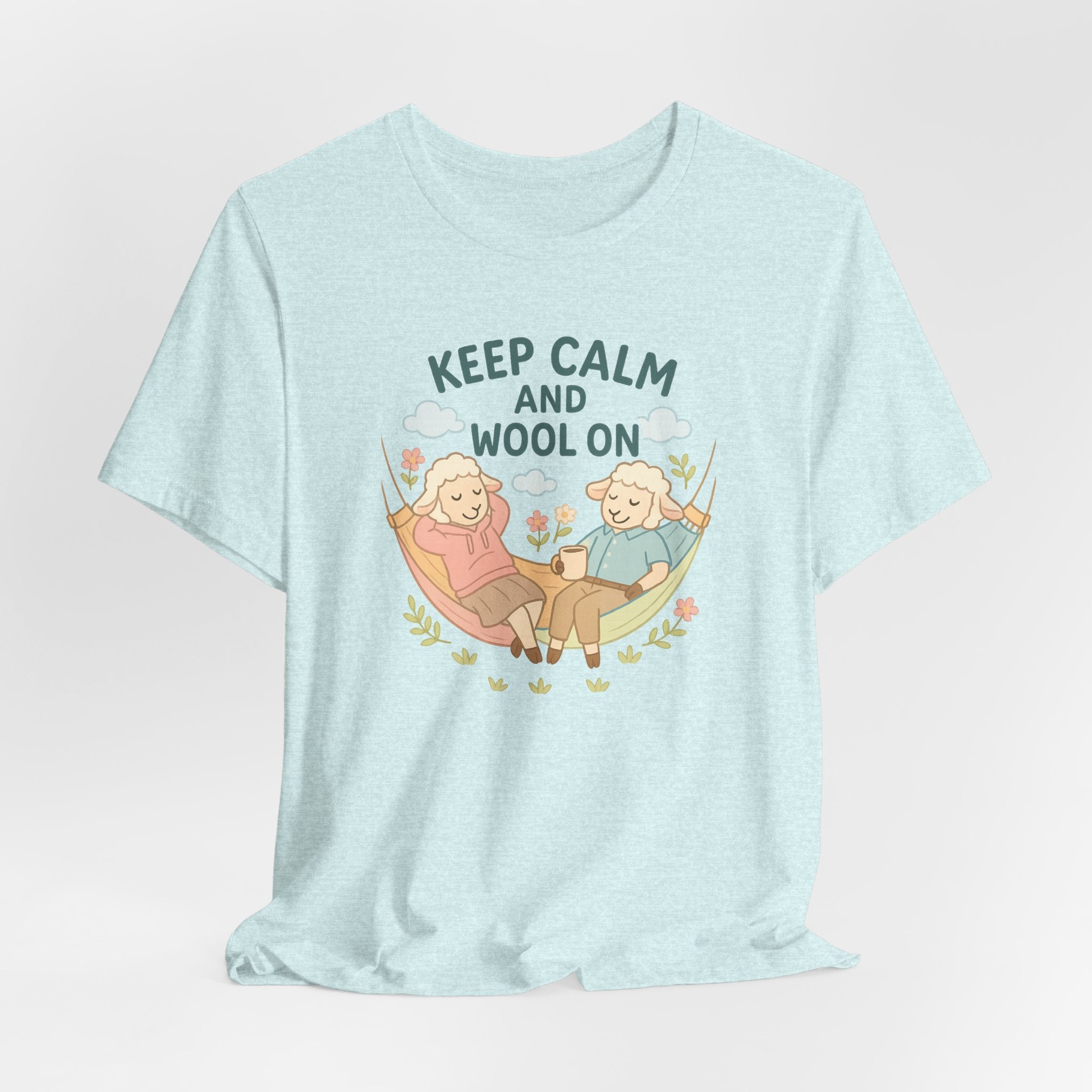 Keep Calm and Wool On – Graphic T-Shirt
