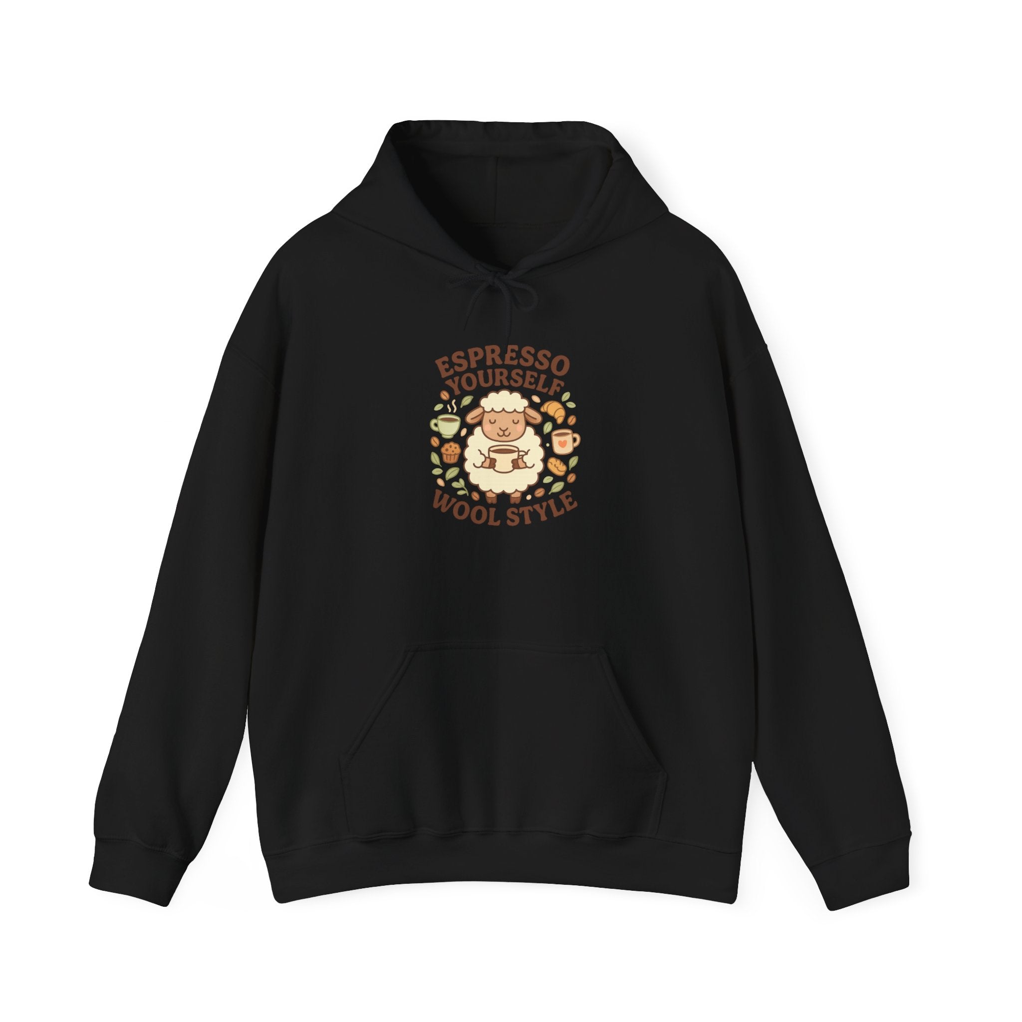 Espresso Yourself, Wool Style – Graphic Hoodie