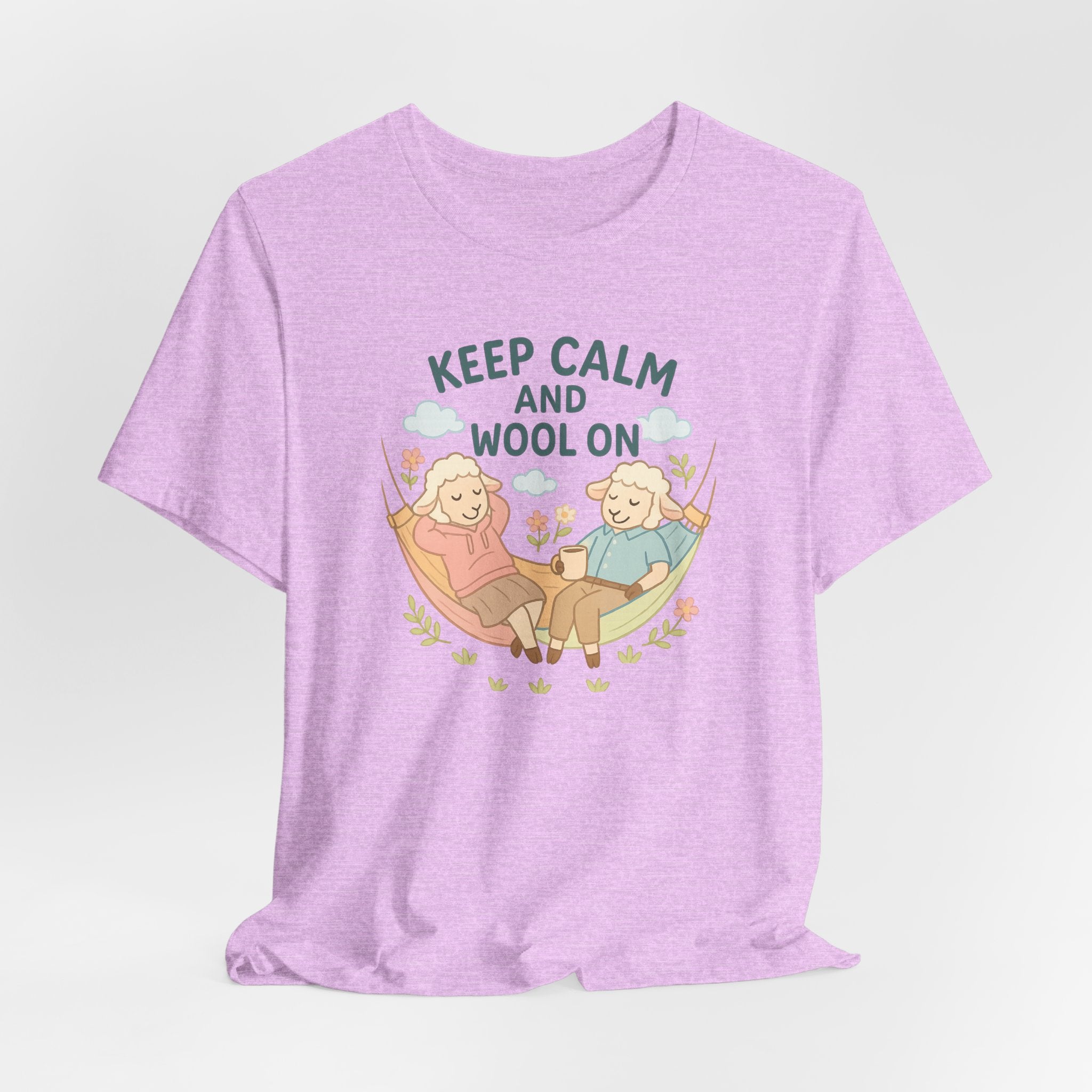Keep Calm and Wool On – Graphic T-Shirt