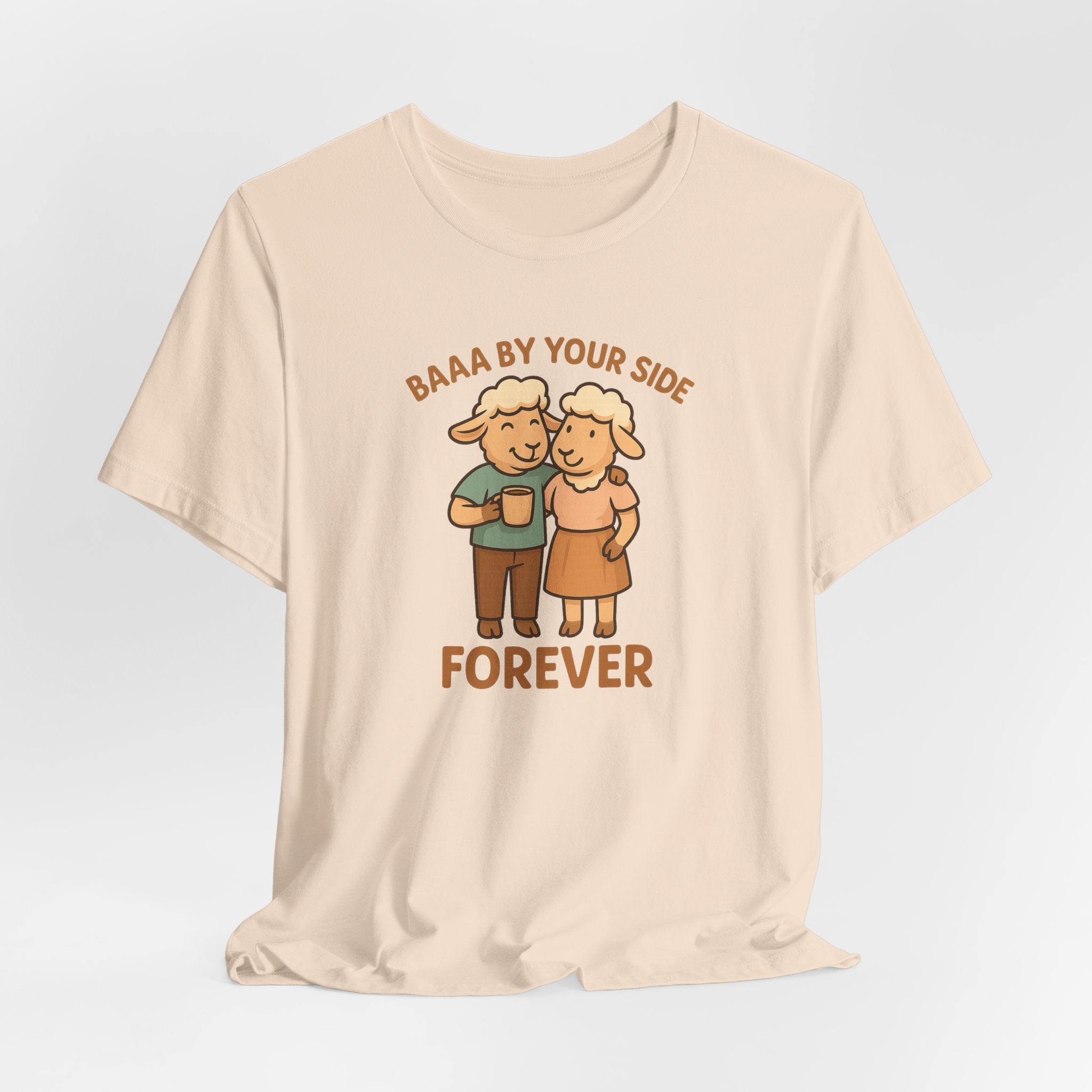 Baaa by Your Side Forever (Couple) – Graphic T-Shirt
