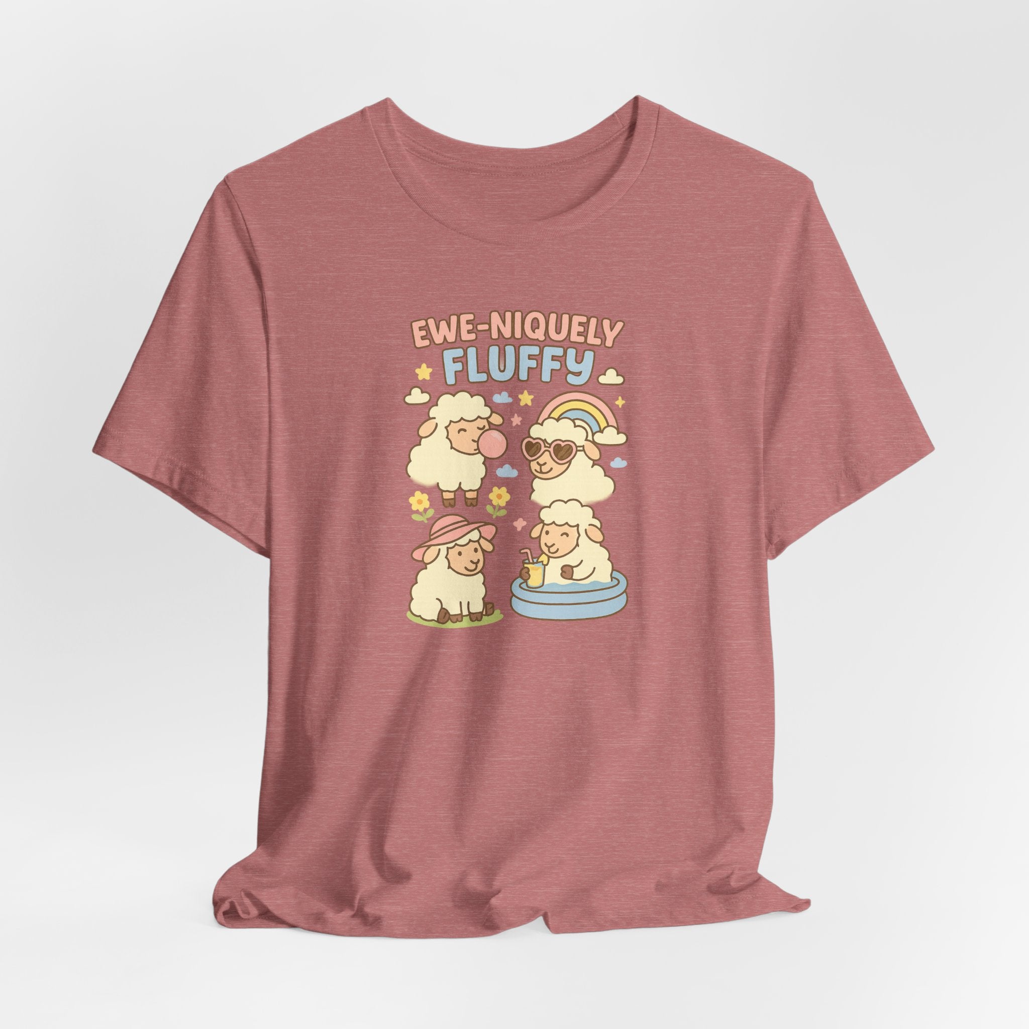 Ewe-niquely Fluffy – Graphic T-Shirt