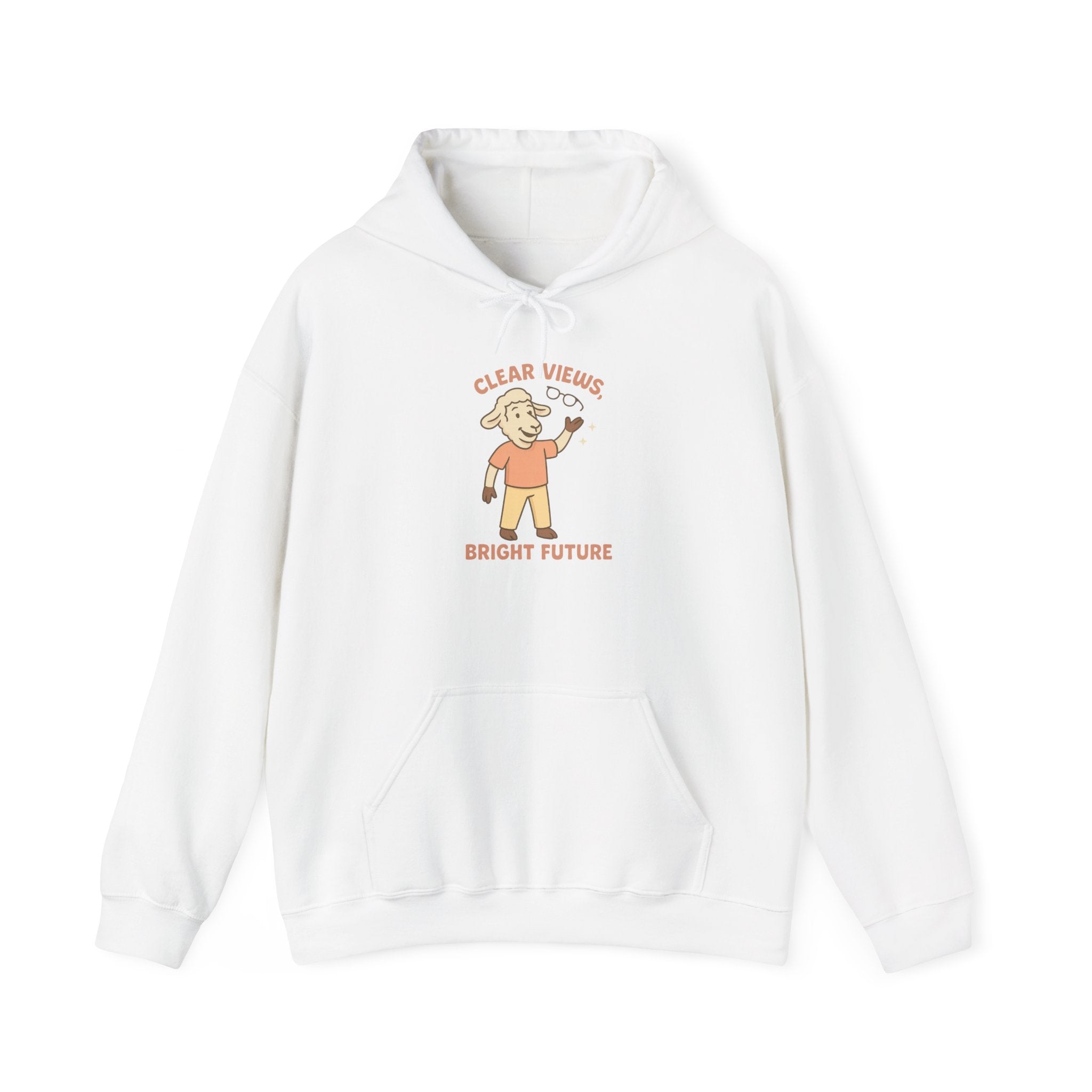 Clear Views, Bright Future – Graphic Hoodie