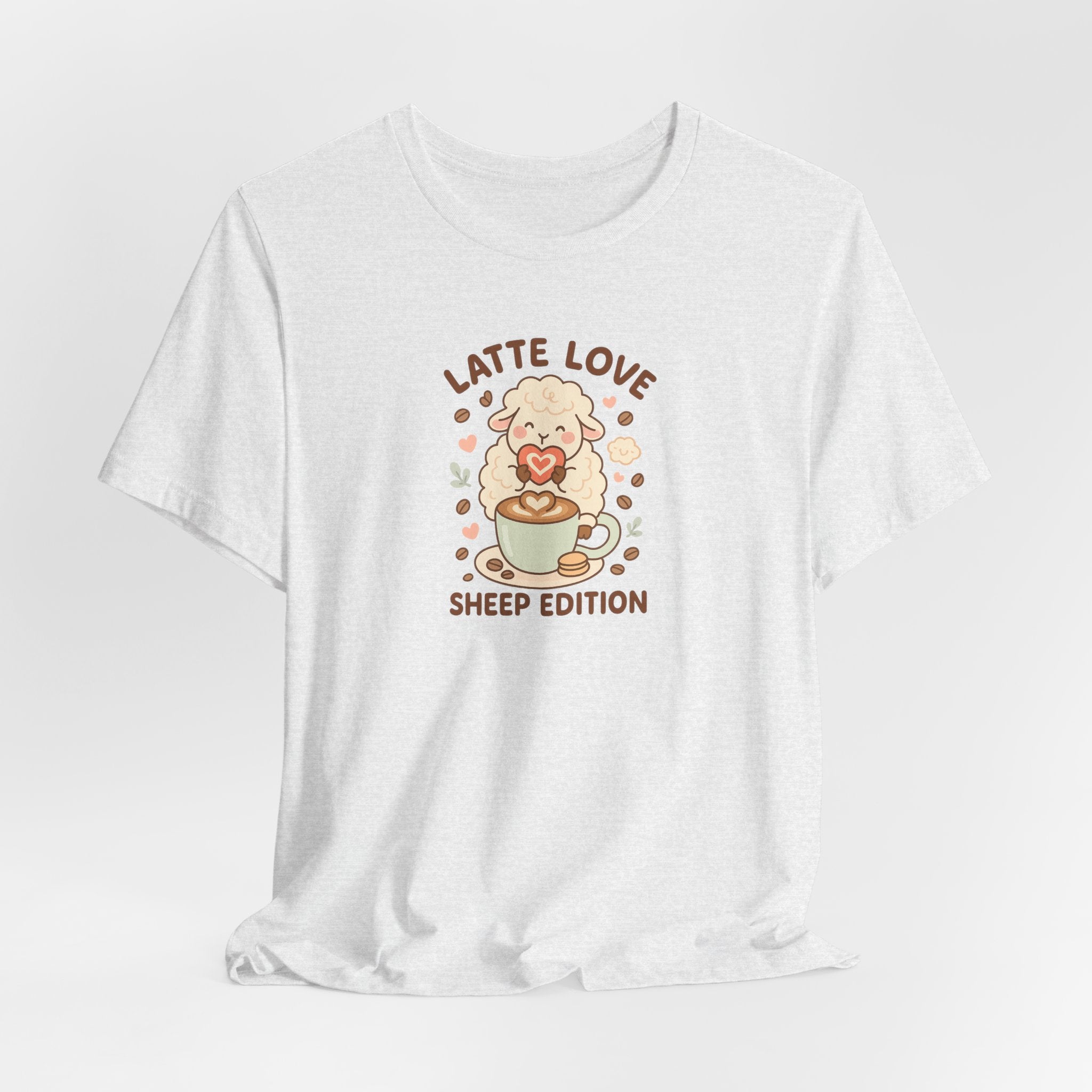 Latte Love, Sheep Edition – Graphic T-Shirt