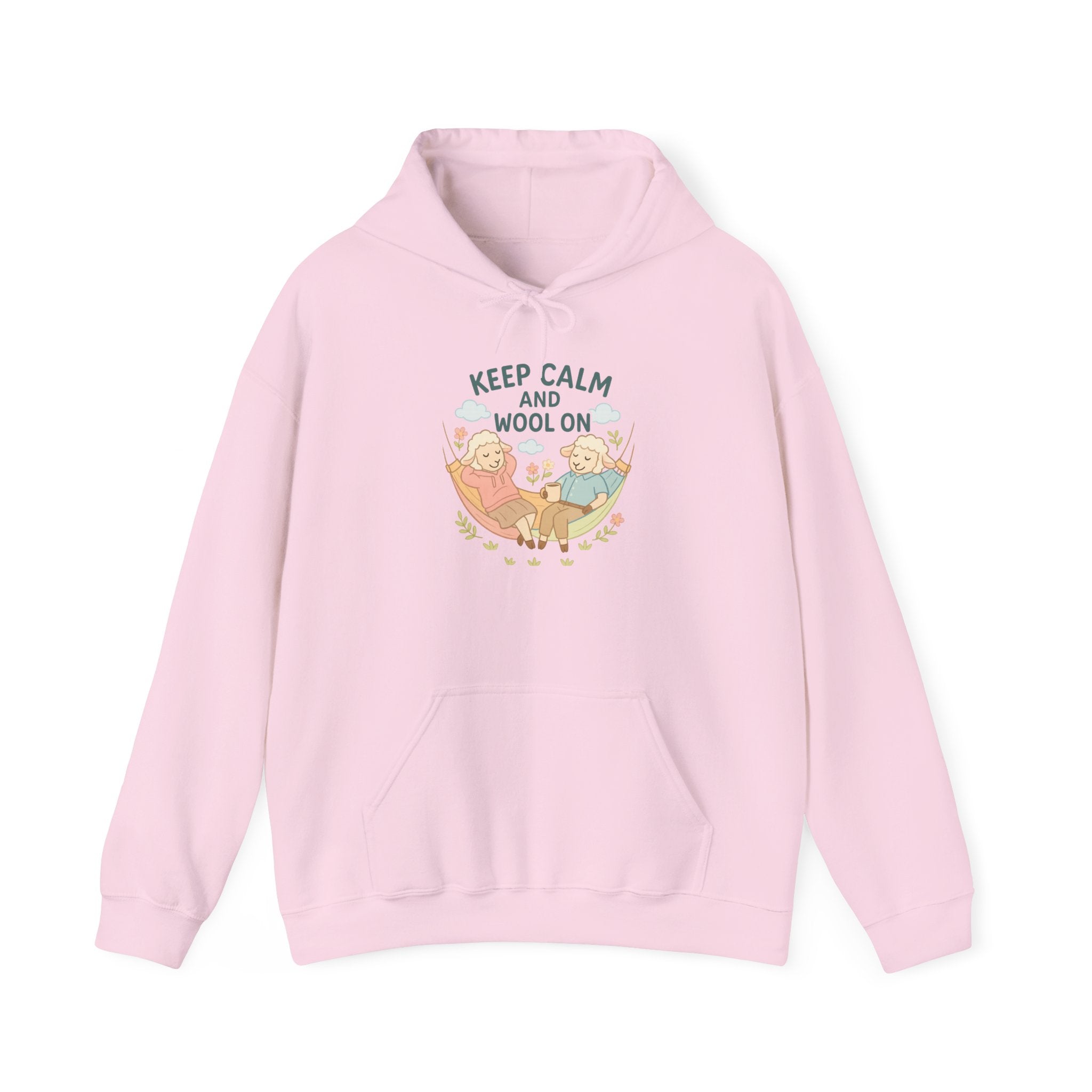 Keep Calm and Wool On – Graphic Hoodie