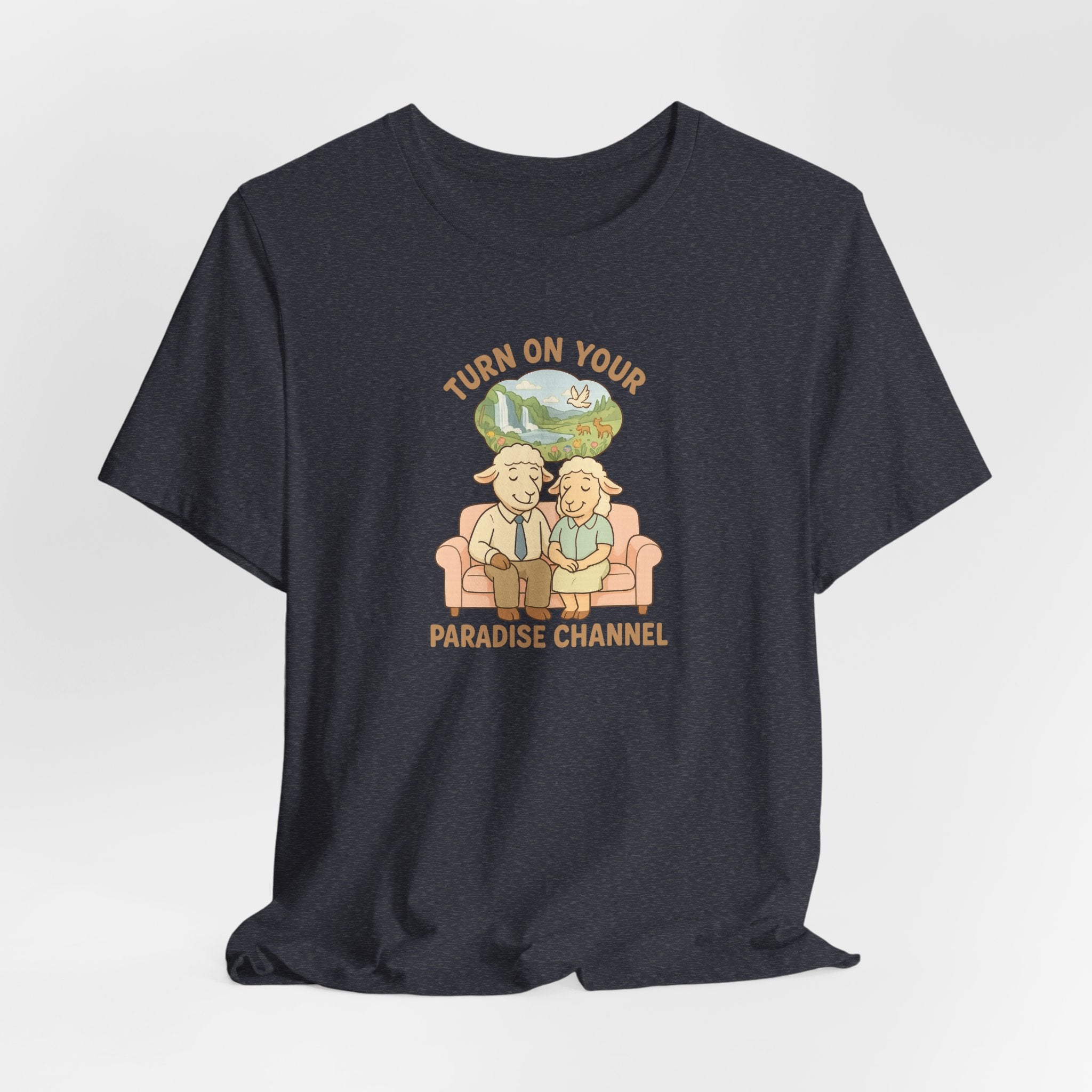 Turn On Your Paradise Channel – Graphic T-Shirt