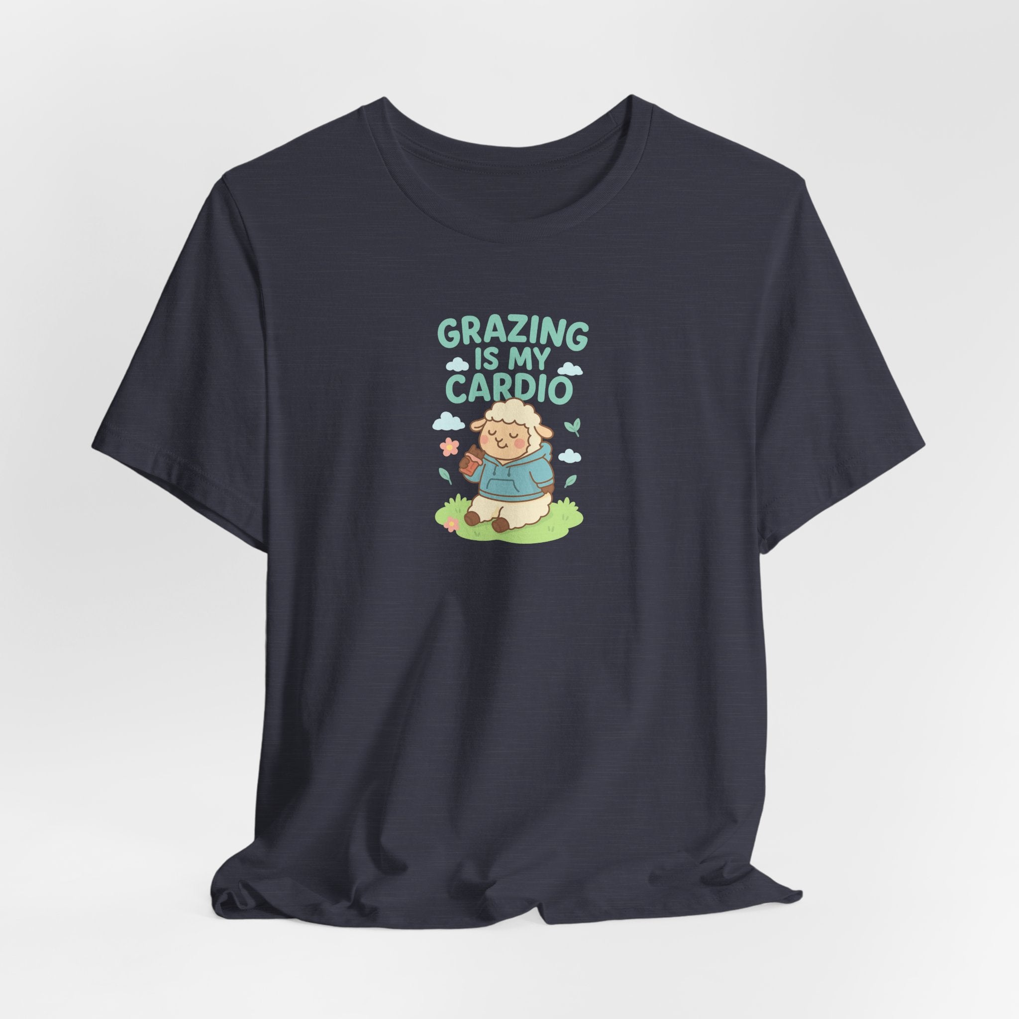 Grazing Is My Cardio – Graphic T-Shirt