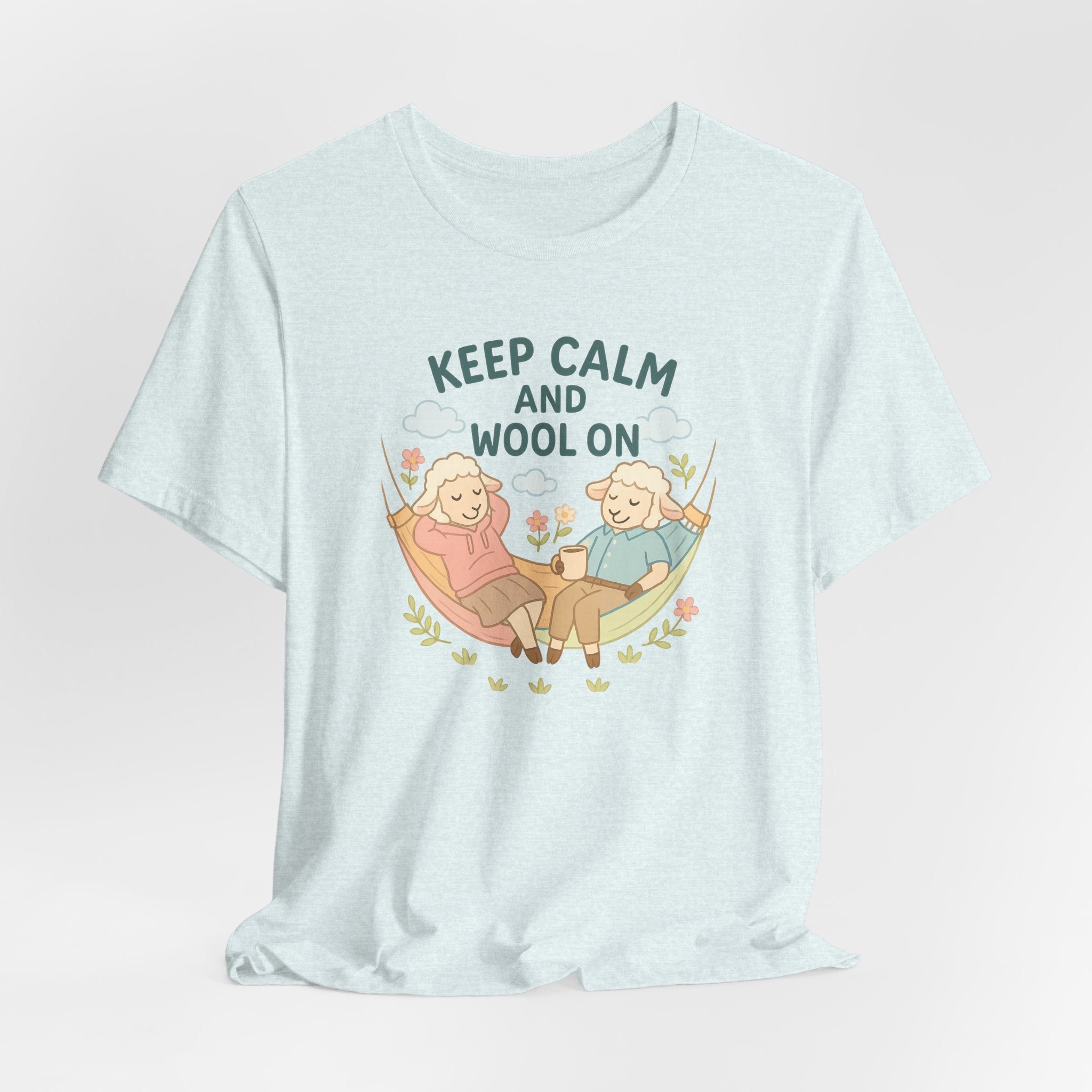 Keep Calm and Wool On – Graphic T-Shirt