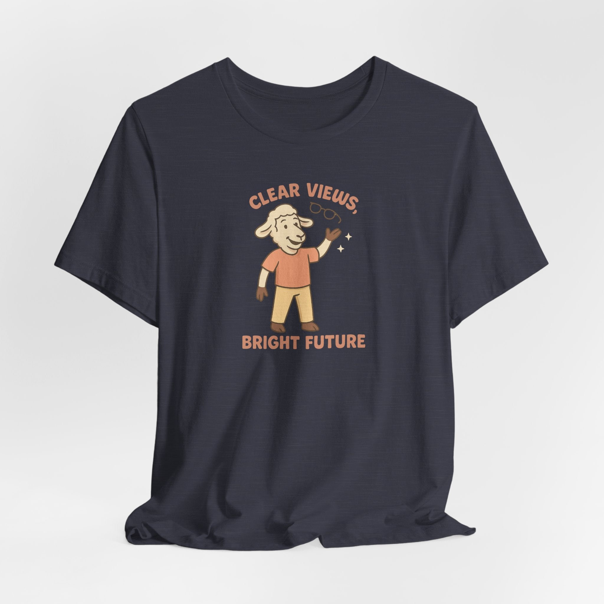 Clear Views, Bright Future – Graphic T-Shirt