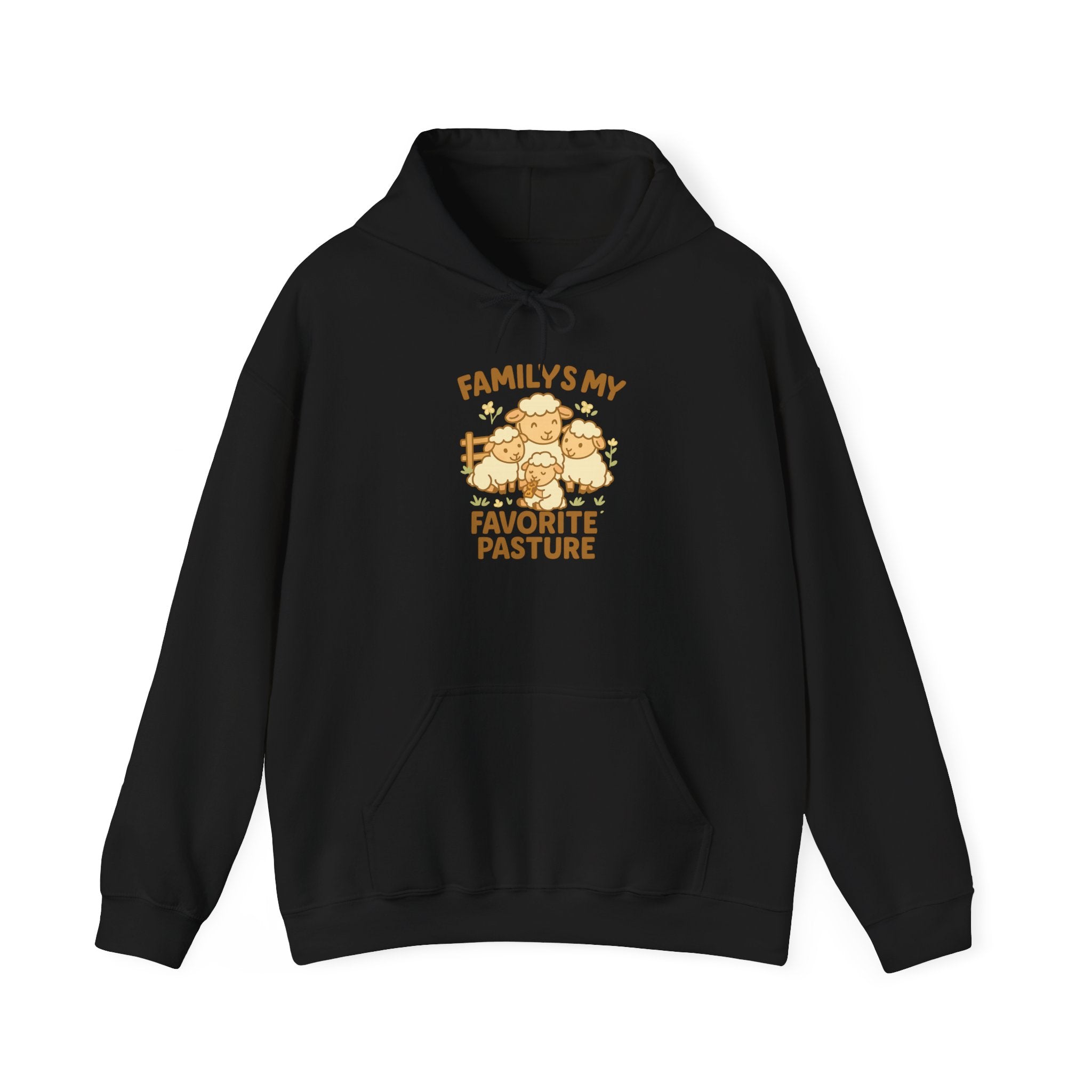 Family Is My Favorite Pasture – Graphic Hoodie
