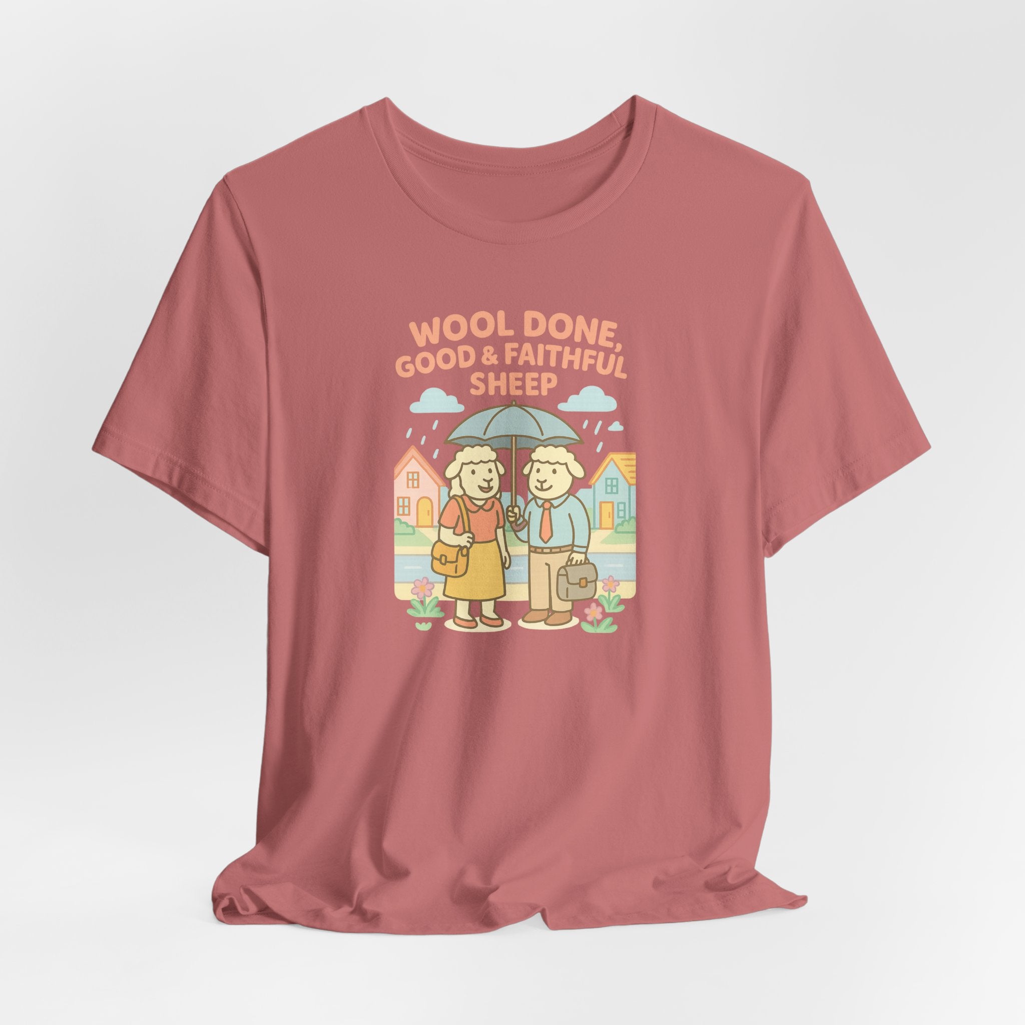 Wool Done, Good & Faithful Sheep – Graphic T-Shirt