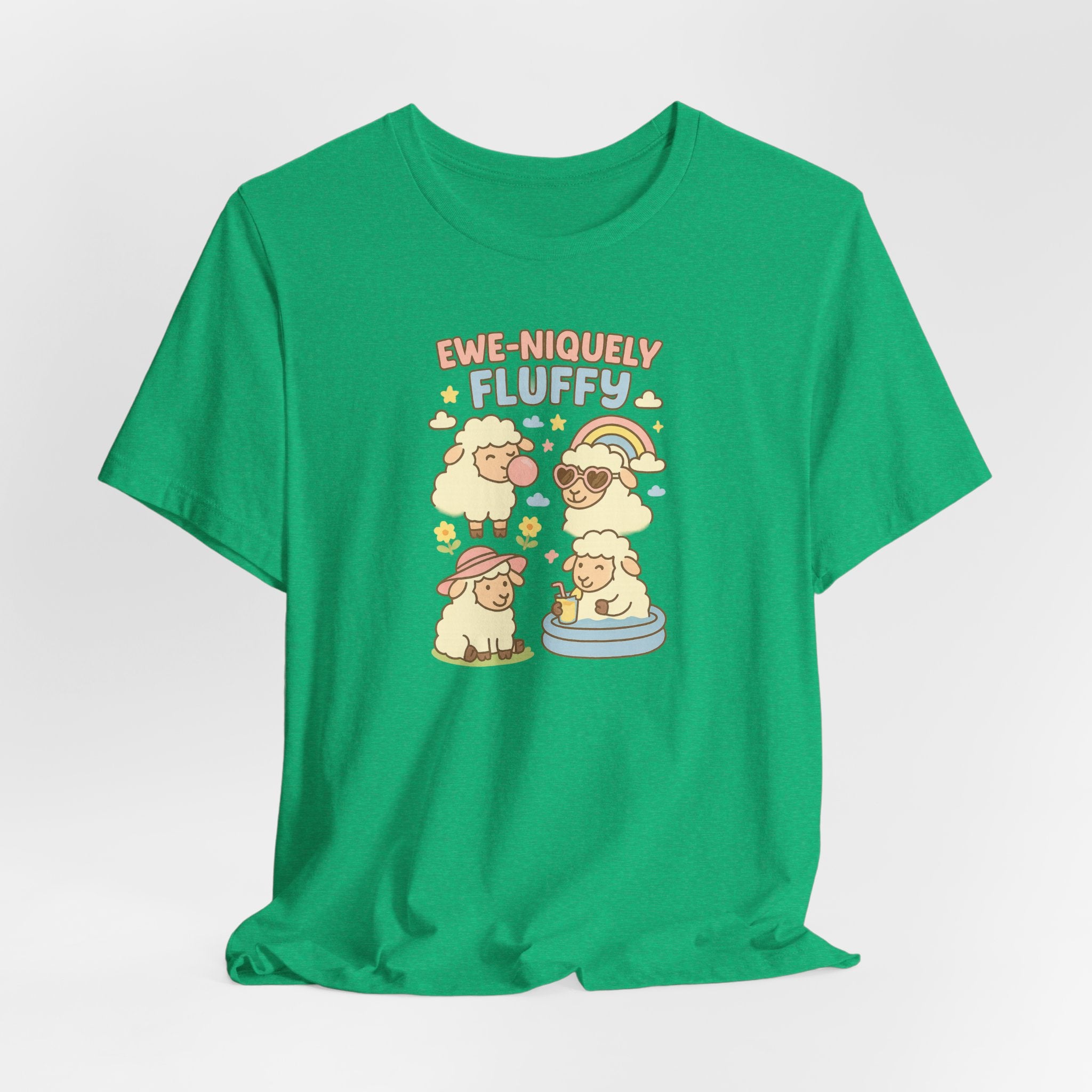 Ewe-niquely Fluffy – Graphic T-Shirt