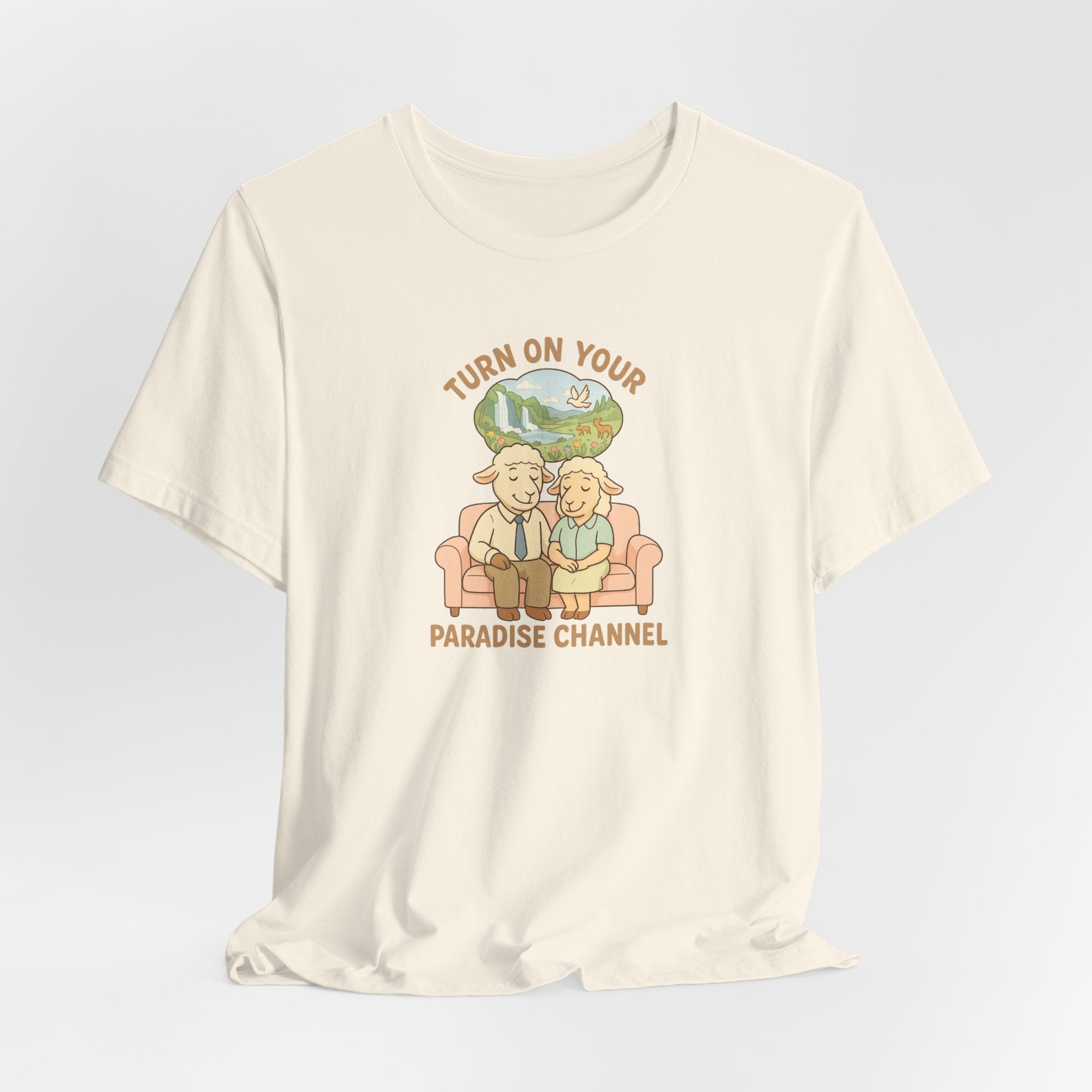 Turn On Your Paradise Channel – Graphic T-Shirt