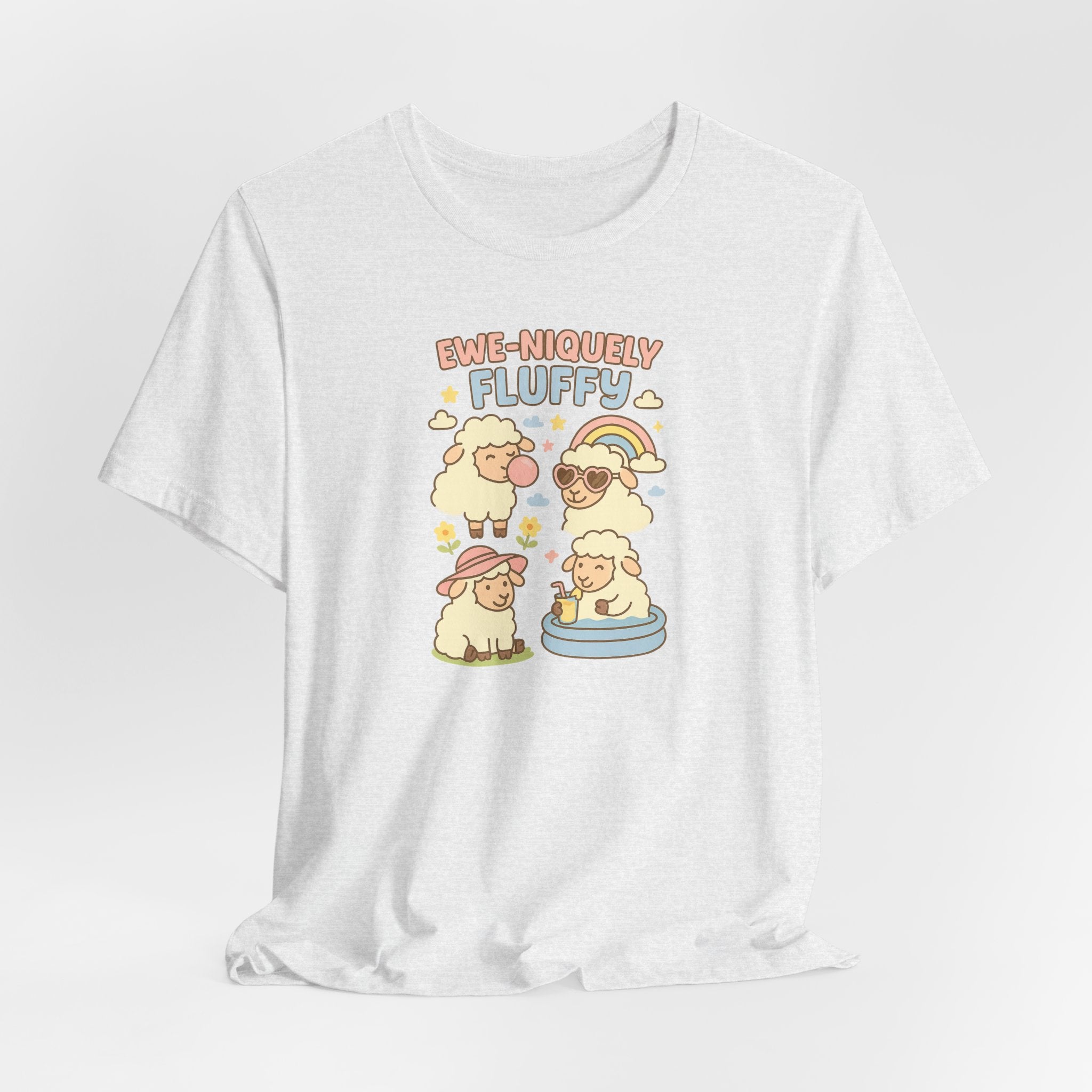 Ewe-niquely Fluffy – Graphic T-Shirt