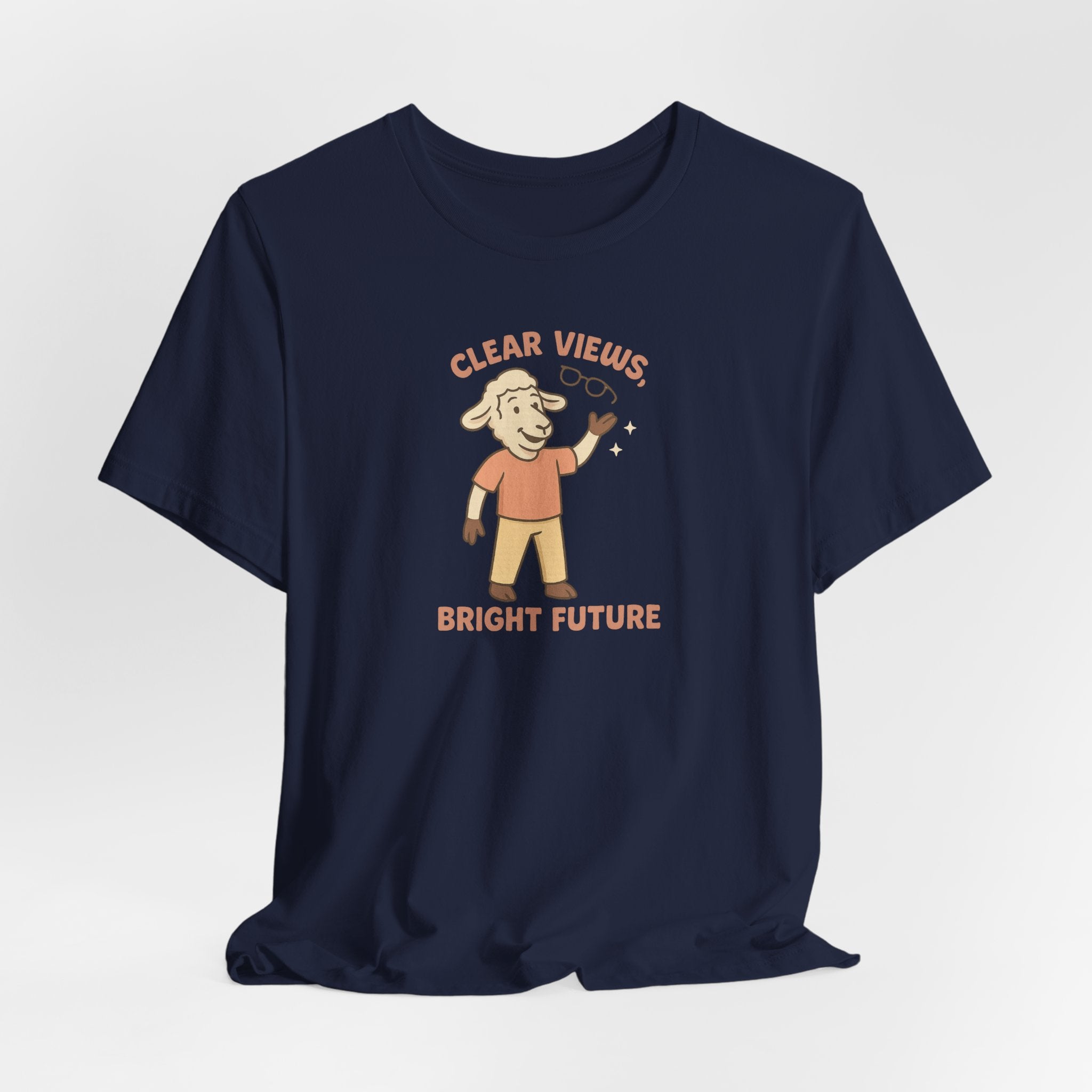 Clear Views, Bright Future – Graphic T-Shirt