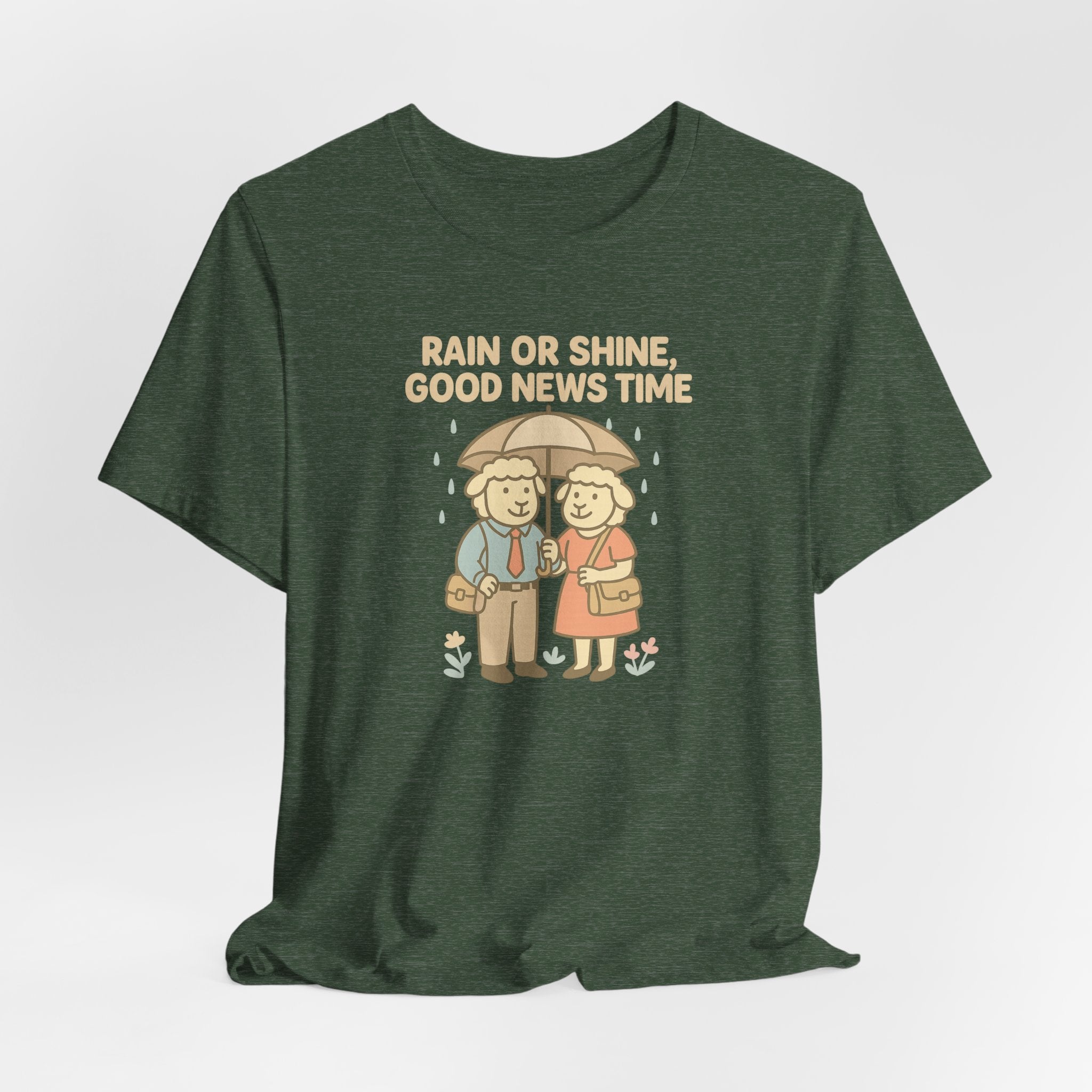 Rain or Shine, Good News Time – Graphic T-Shirt