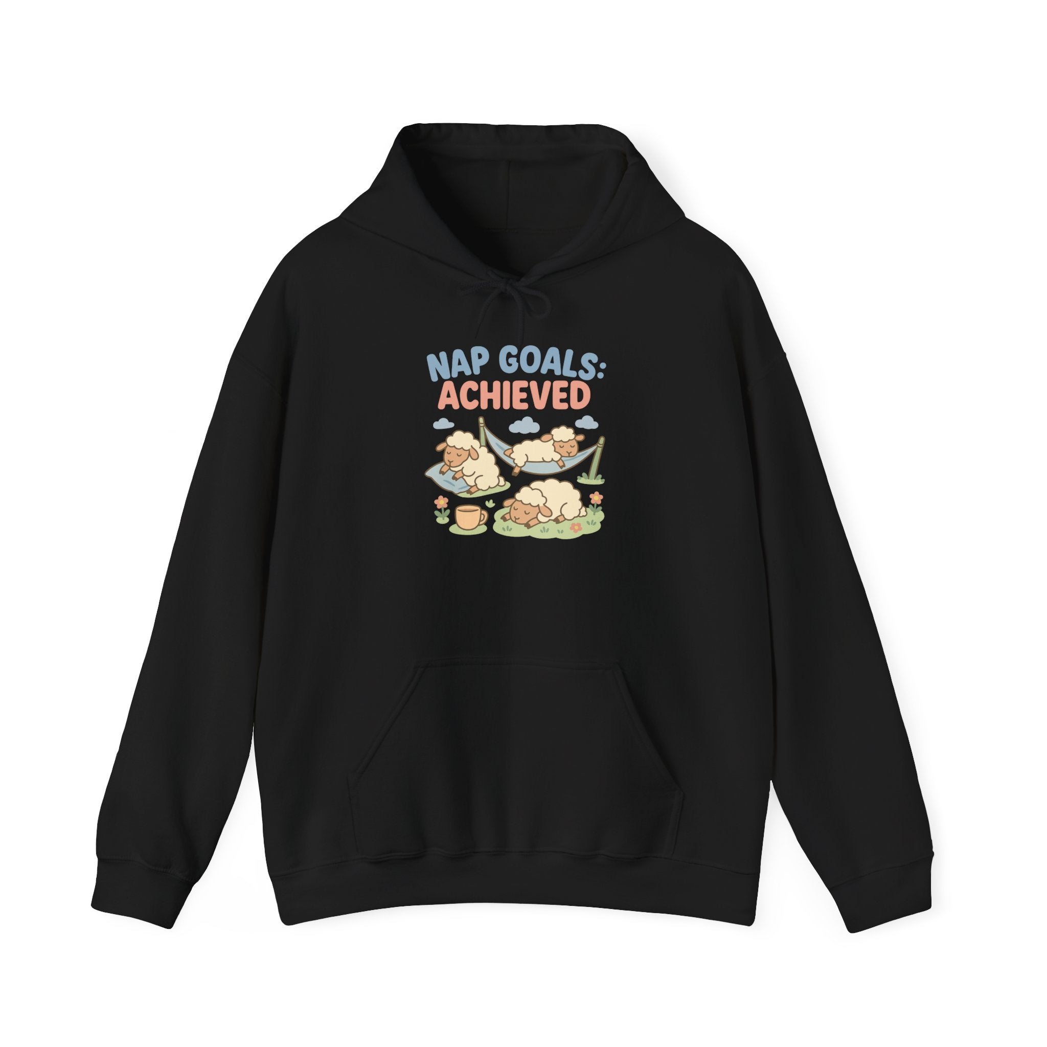 Nap Goals: Achieved – Graphic Hoodie