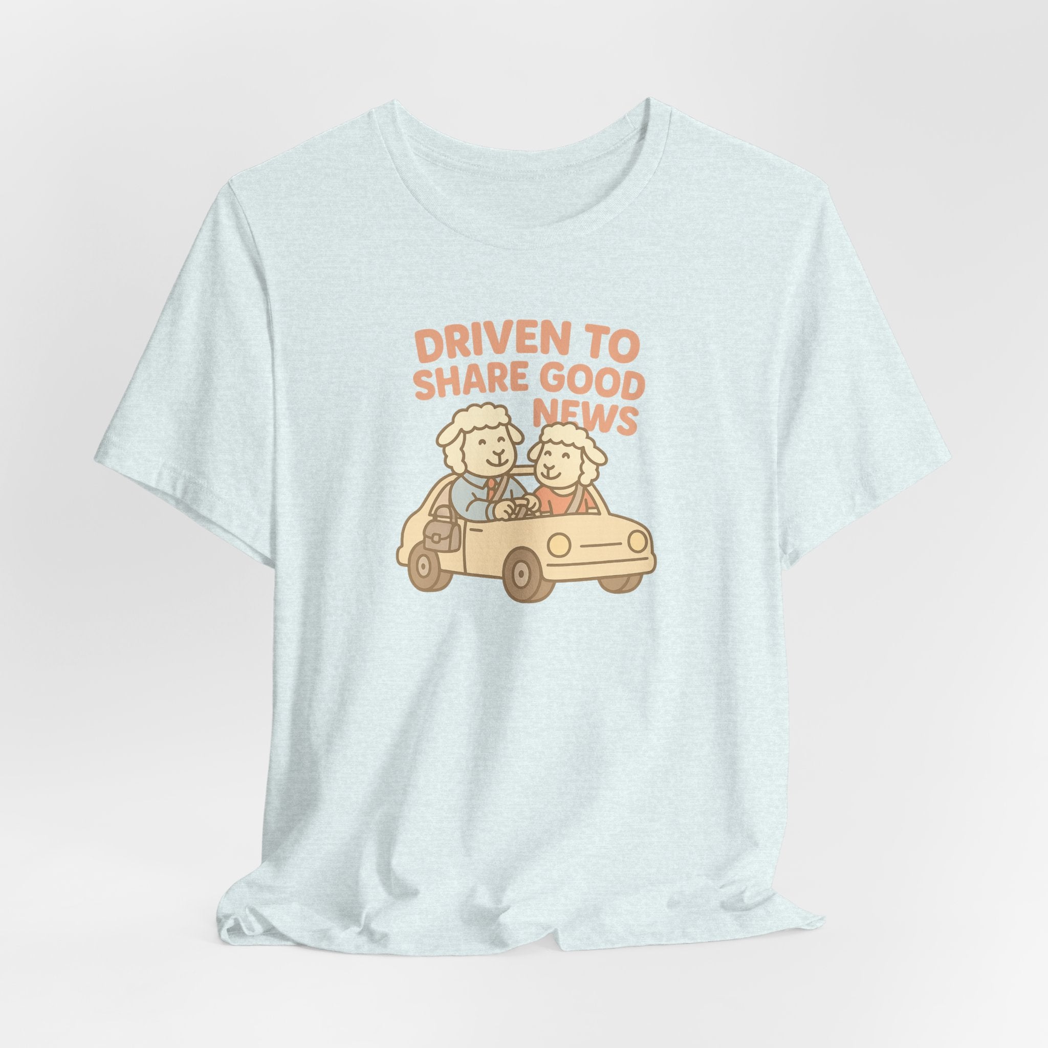 Driven to Share Good News (Married Couple) – Graphic T-Shirt