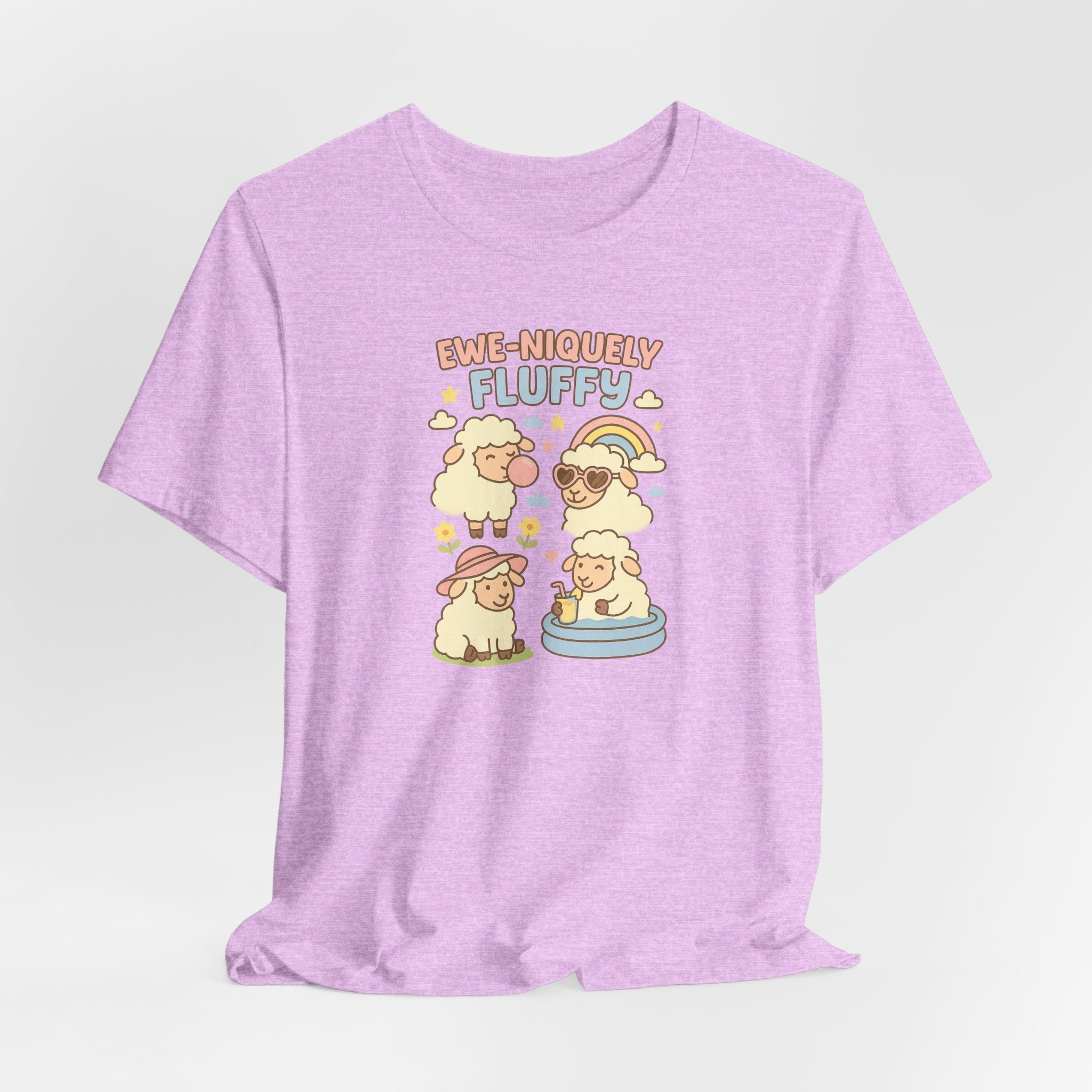 Ewe-niquely Fluffy – Graphic T-Shirt