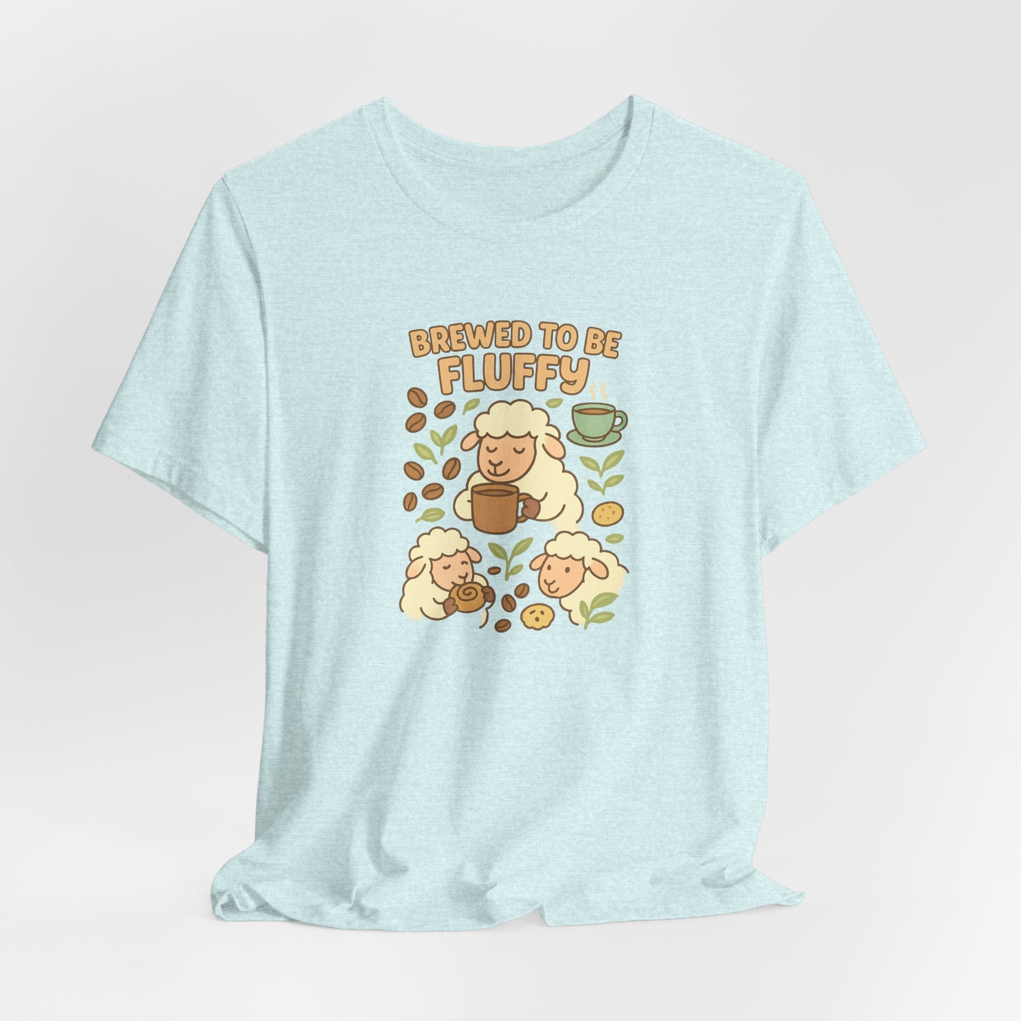 Brewed to Be Fluffy – Graphic T-Shirt